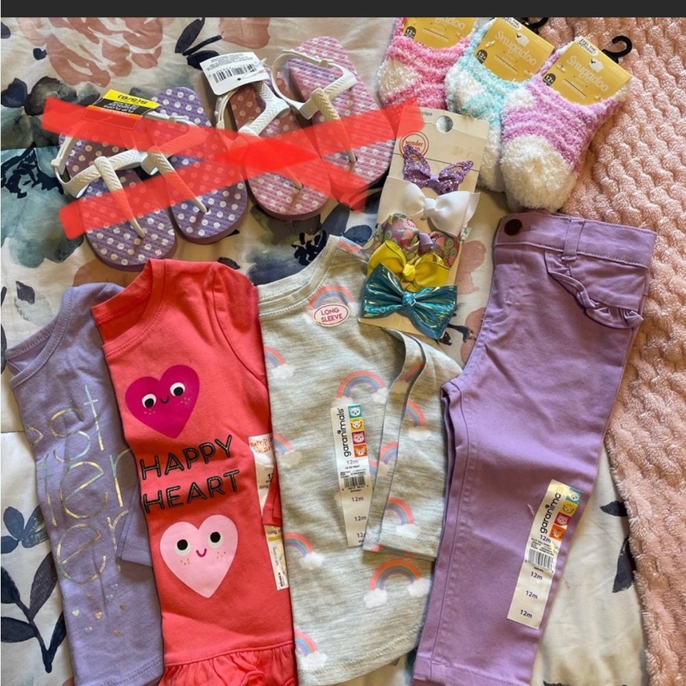New 12M Girls Assorted Bundle
